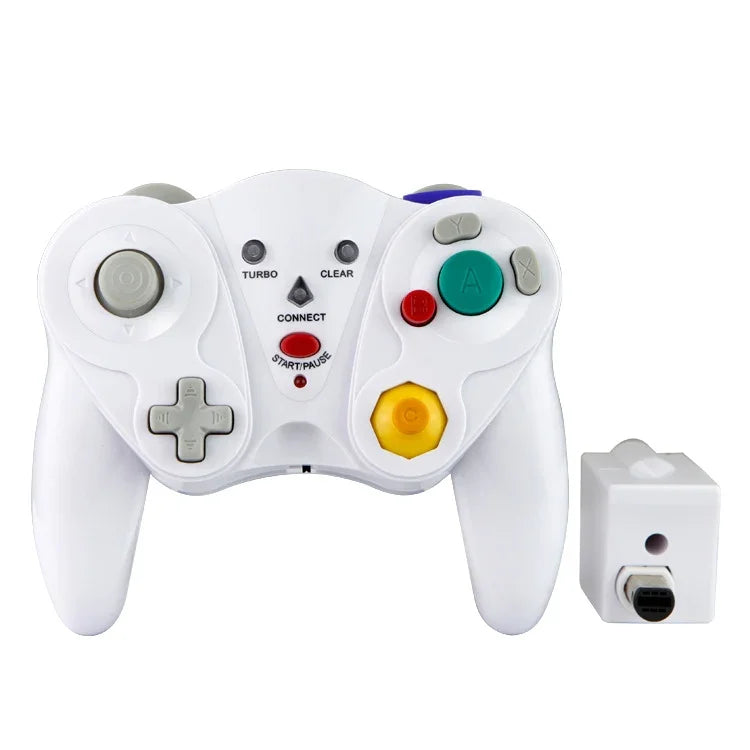 HY-5201 2,4-GHz-Funk-Gamepad für Nintendo NGC, HY-5201 Weiß, HY-5201 Lila, HY-5201 Schwarz, HY-5201 Orange, HY-5201 Silber