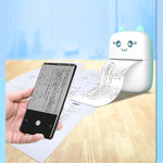 Tragbarer Mini-Thermodrucker Bluetooth Fotodrucker Schüler Hausaufgaben Fehler-Sammlung Drucker, C9 Mini Thermodrucker