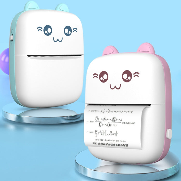 Tragbarer Mini-Thermodrucker Bluetooth Fotodrucker Schüler Hausaufgaben Fehler-Sammlung Drucker, C9 Mini Thermodrucker