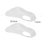Plattfuß Orthopädische Einlegesohle Fußgewölbeunterstützung Pad Erwachsene Und Kind Fuß Valgus Orthese, L (Weiß)
