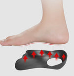 Plattfuß Orthopädische Einlegesohle Fußgewölbeunterstützung Pad Erwachsene Und Kind Fuß Valgus Orthese, L (Weiß)