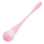Einzelner kleiner Make-up-Pinsel für Nagellack, Puder, Rouge und loses Puder, Spezifikation: Rosa-Grün-Verlauf, Rosa-Grün-Verlauf, Rot (rotes Haar), Gold (braunes Haar), Gold (braunes Haar), Schwarz (braunes Haar), Rosa (rosa Haar)