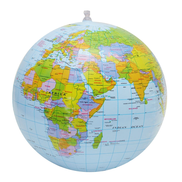 30cm Inflatable Globe World Earth Ocean Map Ball Geography Learning Educational Beach Ball Kids Toy home OfficeDecoration, Inflatable Globe Map Ball