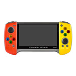 X19 Plus Handheld-Spielkonsole mit 5,1-Zoll-Bildschirm, 8 GB Speicher, TF-Karten-Erweiterung und AV-Ausgang, X19 Plus / Rot+Gelb, X19 Plus / Rot, X19 Plus / Rot+Blau