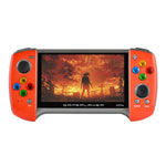 X19 Plus Handheld-Spielkonsole mit 5,1-Zoll-Bildschirm, 8 GB Speicher, TF-Karten-Erweiterung und AV-Ausgang, X19 Plus / Rot+Gelb, X19 Plus / Rot, X19 Plus / Rot+Blau
