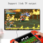 X19 Plus Handheld-Spielkonsole mit 5,1-Zoll-Bildschirm, 8 GB Speicher, TF-Karten-Erweiterung und AV-Ausgang, X19 Plus / Rot+Gelb, X19 Plus / Rot, X19 Plus / Rot+Blau