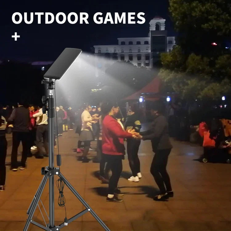 Multifunktionale Tragbare Outdoor-Campinglampe Einstellbare Halterung Arbeitsleuchte
