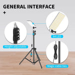 Multifunktionale Tragbare Outdoor-Campinglampe Einstellbare Halterung Arbeitsleuchte