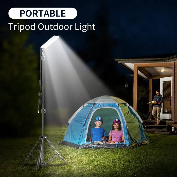 Multifunktionale Tragbare Outdoor-Campinglampe Einstellbare Halterung Arbeitsleuchte