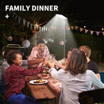 Multifunktionale Tragbare Outdoor-Campinglampe Einstellbare Halterung Arbeitsleuchte