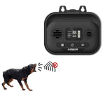 Ultraschall-Bellstopper für Hunde, Hundetrainer für drinnen und draußen, Smart Edition, Schwarz