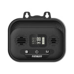 Ultraschall-Bellstopper für Hunde, Hundetrainer für drinnen und draußen, Smart Edition, Schwarz