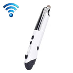 PR-08 1600DPI 6 Tasten 2.4G Kabellose Elektronische Whiteboard-Stift Multi-Funktions-Stift Maus PPT Flip Pen, Weiß, Rot, Blau, Schwarz, Silbergrau