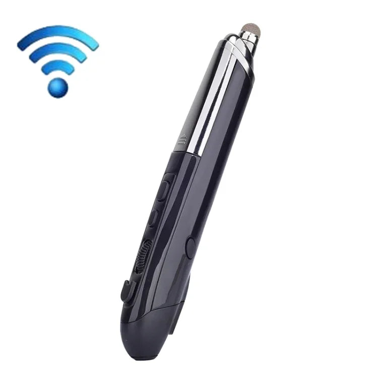 PR-08 1600DPI 6 Tasten 2.4G Kabellose Elektronische Whiteboard-Stift Multi-Funktions-Stift Maus PPT Flip Pen, Weiß, Rot, Blau, Schwarz, Silbergrau