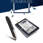 PR-08 1600DPI 6 Tasten 2.4G Kabellose Elektronische Whiteboard-Stift Multi-Funktions-Stift Maus PPT Flip Pen, Weiß, Rot, Blau, Schwarz, Silbergrau