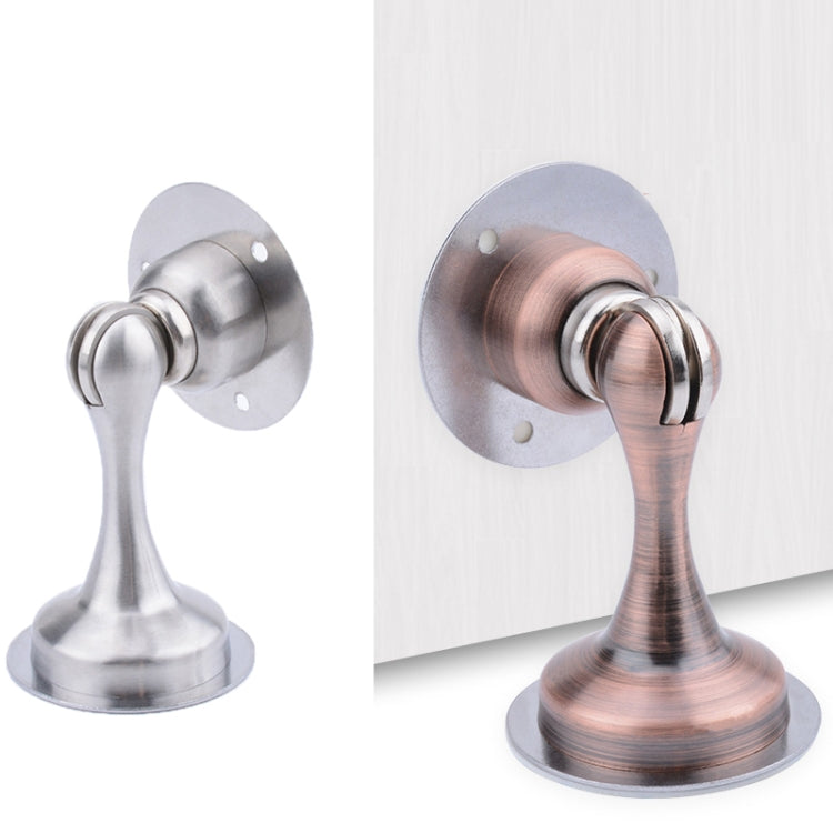 Edelstahl-Türstopper zum Kleben, verdickt, stark magnetisch, gebürsteter Stahl, Grünbronze, Rotbronze, Schwarz