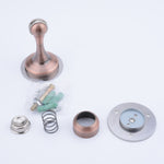 Edelstahl-Türstopper zum Kleben, verdickt, stark magnetisch, gebürsteter Stahl, Grünbronze, Rotbronze, Schwarz