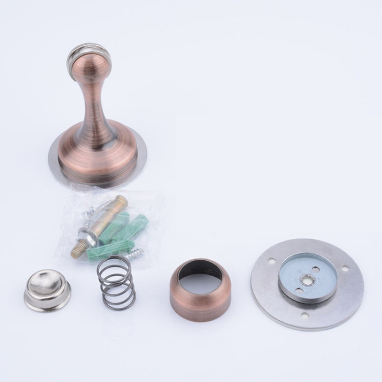 Edelstahl-Türstopper zum Kleben, verdickt, stark magnetisch, gebürsteter Stahl, Grünbronze, Rotbronze, Schwarz