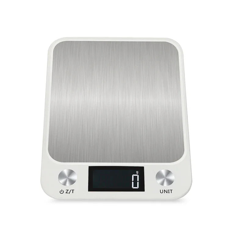 Kleine Küchenwaage aus Edelstahl, elektronische Küchenwaage, 5kg/1g (Schwarz), 10kg/1g (Schwarz), 5kg/1g (Weiß), 10kg/1g (Weiß)