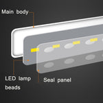LED Drei Lichter Warm-Kalt-Wasserhahn Badezimmer Wasserfallarmatur CN-Stecker, Schwarz, Galvanisiert Silber