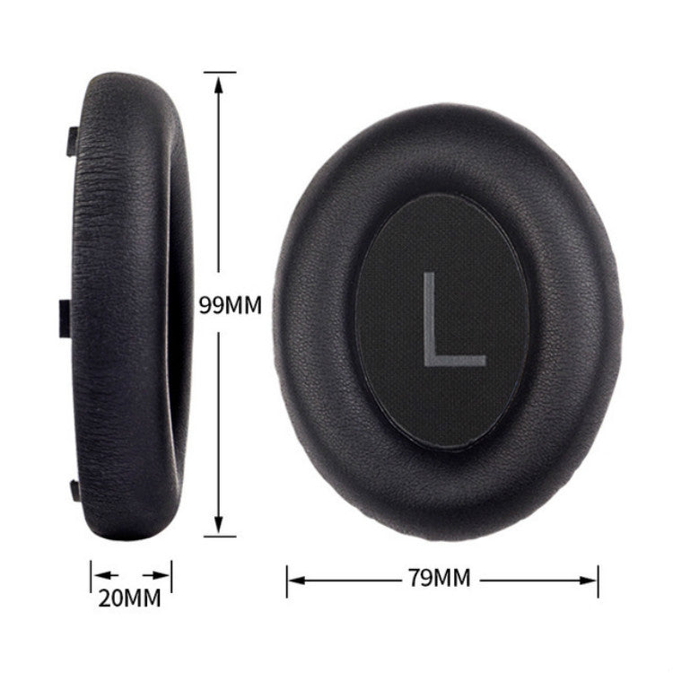 Für BOSE NC700 Headset Ohrpolster Headset Schwammhülle, Schwarz, Grau