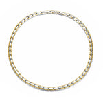 CNC-007 Magnetische Titan-Stahl-Halsketten-Schmuck, CNC-007(Golden), CNC-007(Roségold), CNC-007(Schwarz), CNC-007(Stahlfarbe)