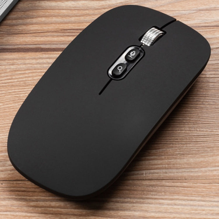 M103 1600DPI 5 Tasten 2,4G Kabellose Maus Aufladung Ai Intelligente Sprachsteuerung Büro Maus, Unterstützt 28 Sprachen, Weiß, Schwarz, Silber, Roségold, Grau