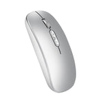M103 1600DPI 5 Tasten 2,4G Kabellose Maus Aufladung Ai Intelligente Sprachsteuerung Büro Maus, Unterstützt 28 Sprachen, Weiß, Schwarz, Silber, Roségold, Grau