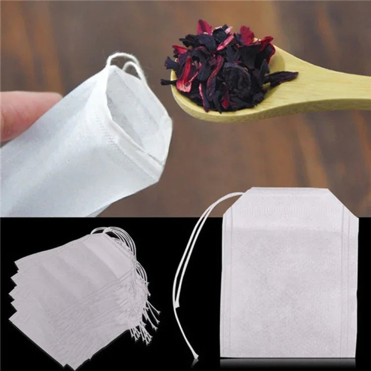 100 Stück/Packung Duftteebeutel mit Siegelfilterpapier, Größe: 5,5 x 7 cm