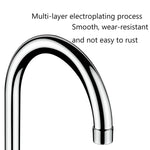 Küchen-Durchlauferhitzer Warmwasserhahn Heiß- und Kaltwasserbereiter EU-Stecker, Lampenanzeige unten Wasserzulauf, Lampenanzeige seitlicher Wasserzulauf, Lampenanzeige Auslaufschutz unten Wasserzulauf, Lampe zeigt Auslaufschutz seitlicher Wasserzulauf