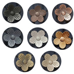 F025 Lochfreier Magnet-Raffhalter, Grau, Schwarz, Rotkupfer, Silber, Nickel, Qinggu, Rot Antik, Golden