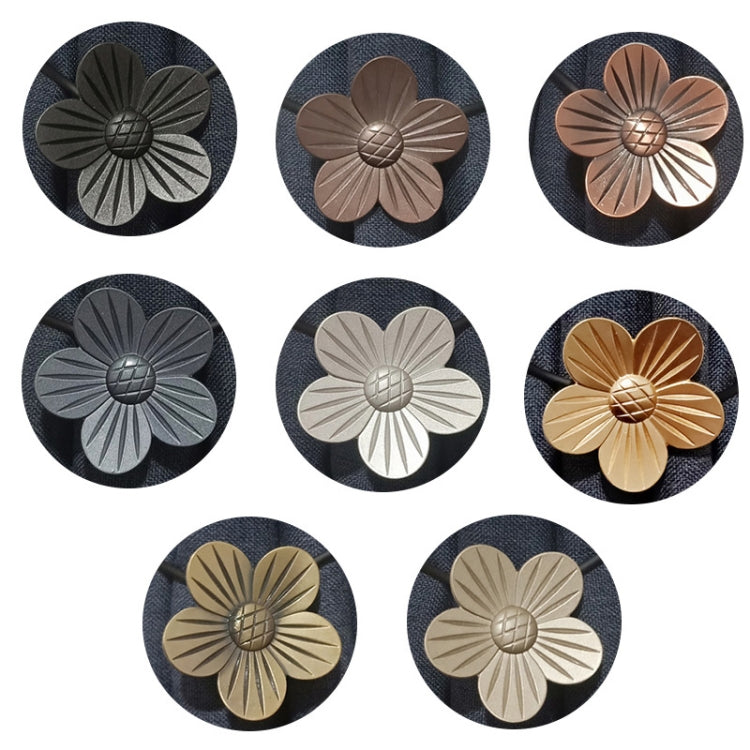 F025 Lochfreier Magnet-Raffhalter, Grau, Schwarz, Rotkupfer, Silber, Nickel, Qinggu, Rot Antik, Golden