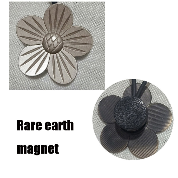 F025 Lochfreier Magnet-Raffhalter, Grau, Schwarz, Rotkupfer, Silber, Nickel, Qinggu, Rot Antik, Golden