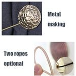 E003 Metallvorhang Magnetverschlussband Vorhangclip Schlafzimmer Wohnzimmer Frei gestanzte Vorhangschnalle, Gold, Silber, Blau Antik, Rot Antik