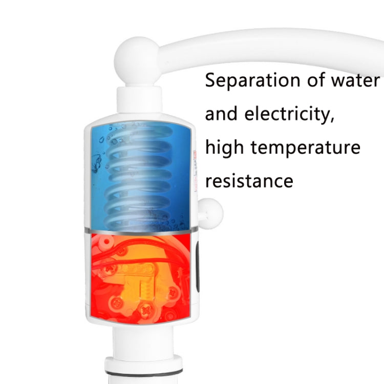 Digitalanzeige Elektrischer Heizwasserhahn Sofortiger Warmwasserbereiter EU-Stecker, Digitalanzeige Horizontalrohr, Digitalanzeige Winkel, Digitales Horizontalrohr mit Auslaufschutz, Digitaler Winkel mit Auslaufschutz, Lampenanzeige Winkel