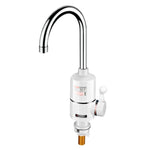 Digitalanzeige Elektrischer Heizwasserhahn Sofortiger Warmwasserbereiter EU-Stecker, Digitalanzeige Horizontalrohr, Digitalanzeige Winkel, Digitales Horizontalrohr mit Auslaufschutz, Digitaler Winkel mit Auslaufschutz, Lampenanzeige Winkel