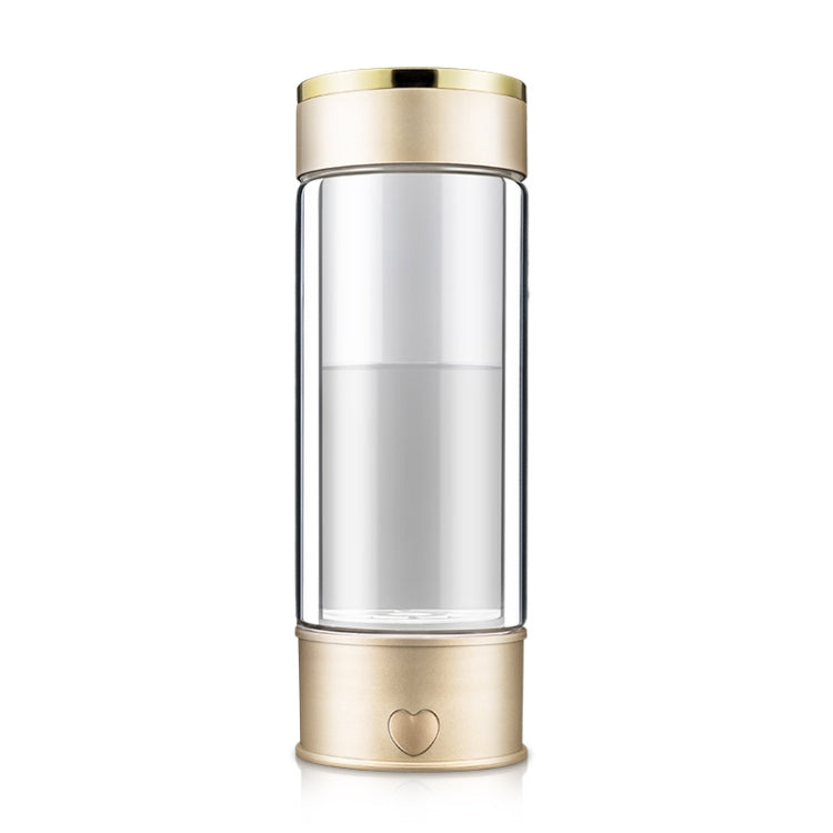Tragbarer gesundheitsfördernder wasserstoffreicher Wasserbecher, hochkonzentrierter Negativ-Ionen-Elektrolyse-Generator, 450 ml