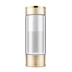 Tragbarer gesundheitsfördernder wasserstoffreicher Wasserbecher, hochkonzentrierter Negativ-Ionen-Elektrolyse-Generator, 450 ml