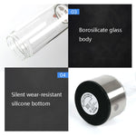 Tragbarer gesundheitsfördernder wasserstoffreicher Wasserbecher, hochkonzentrierter Negativ-Ionen-Elektrolyse-Generator, 450 ml