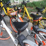 Wasserdichte Fahrradsattel-Abdeckung Fahrradsitz PVC wasserdichte Sitzabdeckung Heißgepresste Regenabdeckung, 10 Stück klein, 10 Stück groß
