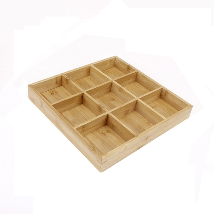 Hot Pot Bambusteller mit Fächern, Servierplatte aus Holz, großes Neuner-Raster, Sechser-Raster, großes Vierer-Raster aus Bambus, mittleres Vierer-Raster aus Bambus, kleines Vierer-Raster aus Bambus, Dreier-Raster aus Bambus, Zweier-Raster               