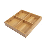 Hot Pot Bambusteller mit Fächern, Servierplatte aus Holz, großes Neuner-Raster, Sechser-Raster, großes Vierer-Raster aus Bambus, mittleres Vierer-Raster aus Bambus, kleines Vierer-Raster aus Bambus, Dreier-Raster aus Bambus, Zweier-Raster               