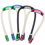 Tragbare U-förmige LED Flexible Freihändige Umarmung Hals Lese Buchlampe Taschenlampe, Schwarz, Grün, Blau, Pink