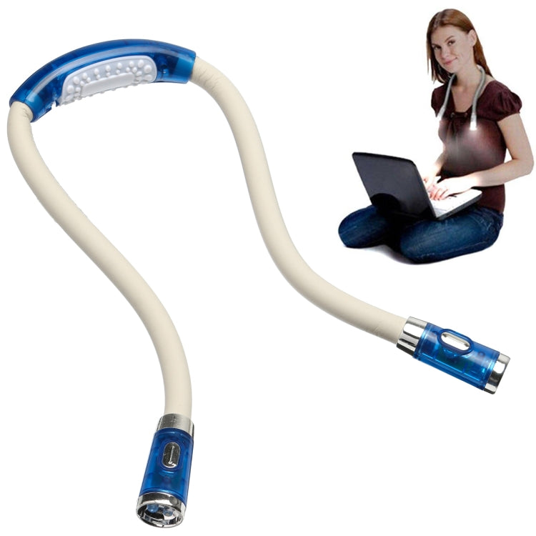 Tragbare U-förmige LED Flexible Freihändige Umarmung Hals Lese Buchlampe Taschenlampe, Schwarz, Grün, Blau, Pink