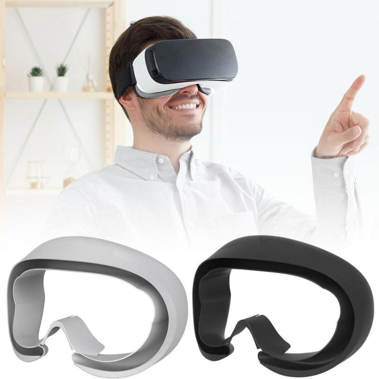 Für Pico 4 VR-Brille Augenpolster Silikon-Schutzhülle, Für Pico 4 Augenpolster (Hellgrau), Für Pico 4 Augenpolster (Schwarz)