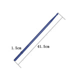 2 Stück Drumsticks, Zubehör für Schlagzeugsets, Nylon-Drumsticks, Gelb, Hellblau, Schwarz, Hellgrün, Rot, Marineblau, Dunkelgrün