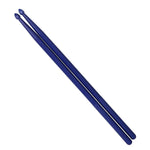 2 Stück Drumsticks, Zubehör für Schlagzeugsets, Nylon-Drumsticks, Gelb, Hellblau, Schwarz, Hellgrün, Rot, Marineblau, Dunkelgrün