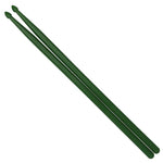 2 Stück Drumsticks, Zubehör für Schlagzeugsets, Nylon-Drumsticks, Gelb, Hellblau, Schwarz, Hellgrün, Rot, Marineblau, Dunkelgrün