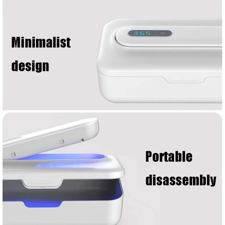 XD003 Unterwäsche-UV-Sterilisationsmaschine Kosmetikpinsel-Aufbewahrungs-Desinfektionsbox, XD003 Weiß, XD003 Rosa