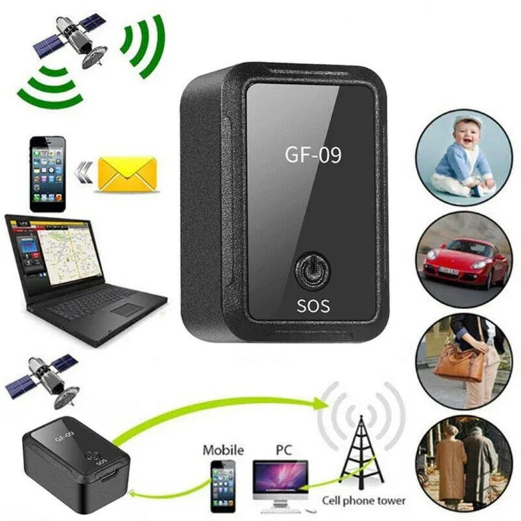 GF09 Tragbarer Auto-GPS-Ortungsgerät Kinder Haustier Anti-Verlust-Tracker, GF09
